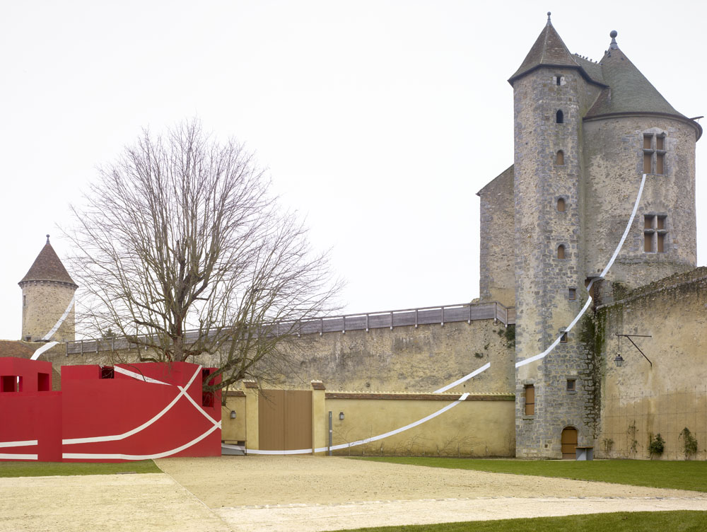 Exposition;"Les sens de la visite"Château de Blandy les ToursBlandy les Tours 2008Photo: André Morin