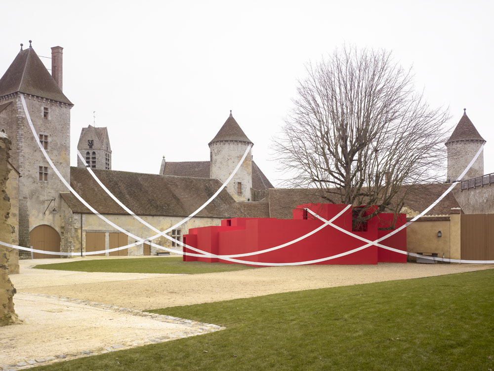 Exposition;"Les sens de la visite"Château de Blandy les ToursBlandy les Tours 2008Photo: André Morin