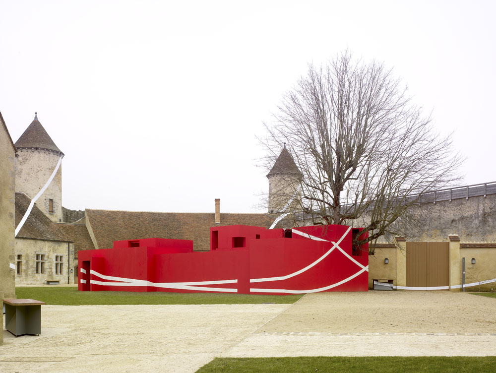 Exposition;"Les sens de la visite"Château de Blandy les ToursBlandy les Tours 2008Photo: André Morin