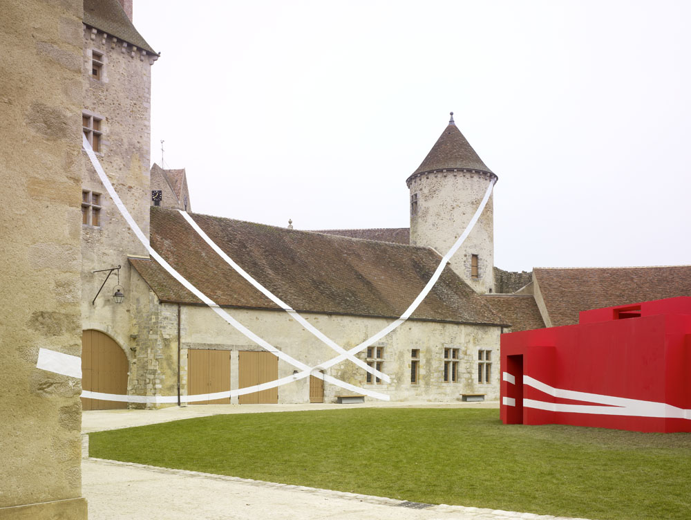 Exposition;"Les sens de la visite"Château de Blandy les ToursBlandy les Tours 2008Photo: André Morin