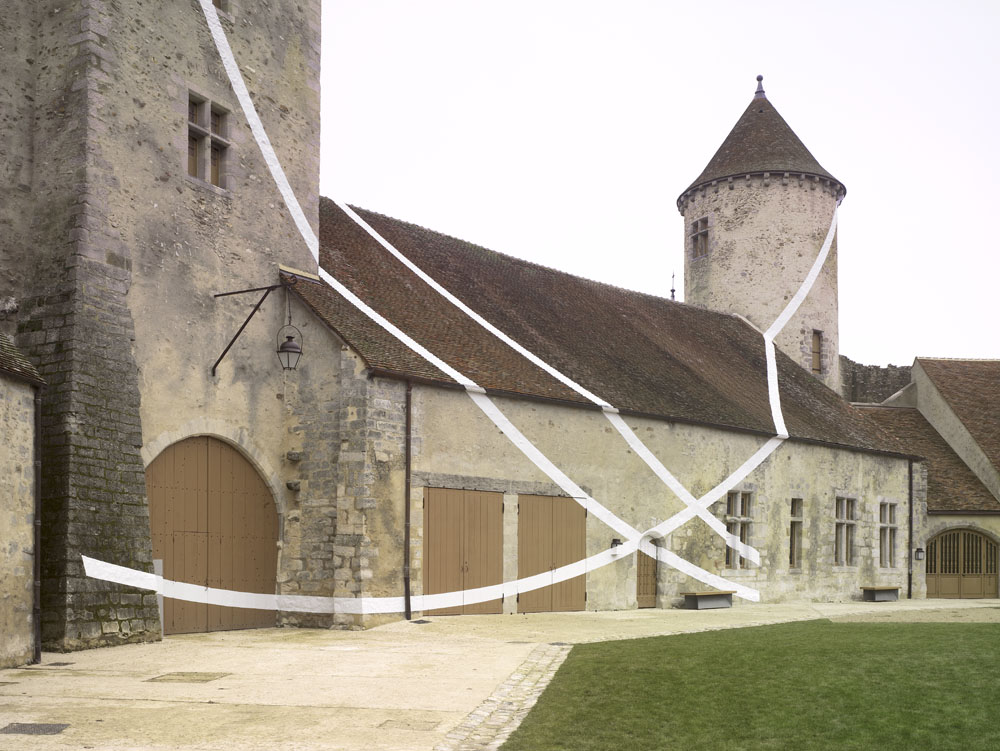 Exposition;"Les sens de la visite"Château de Blandy les ToursBlandy les Tours 2008Photo: André Morin