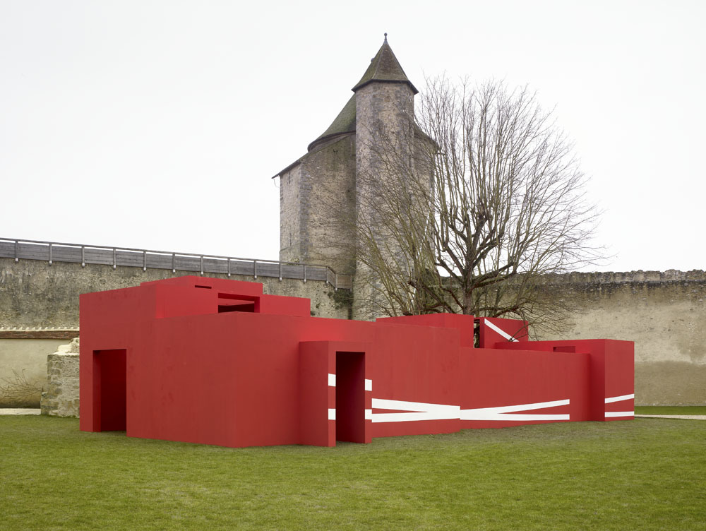 Exposition;"Les sens de la visite"Château de Blandy les ToursBlandy les Tours 2008Photo: André Morin