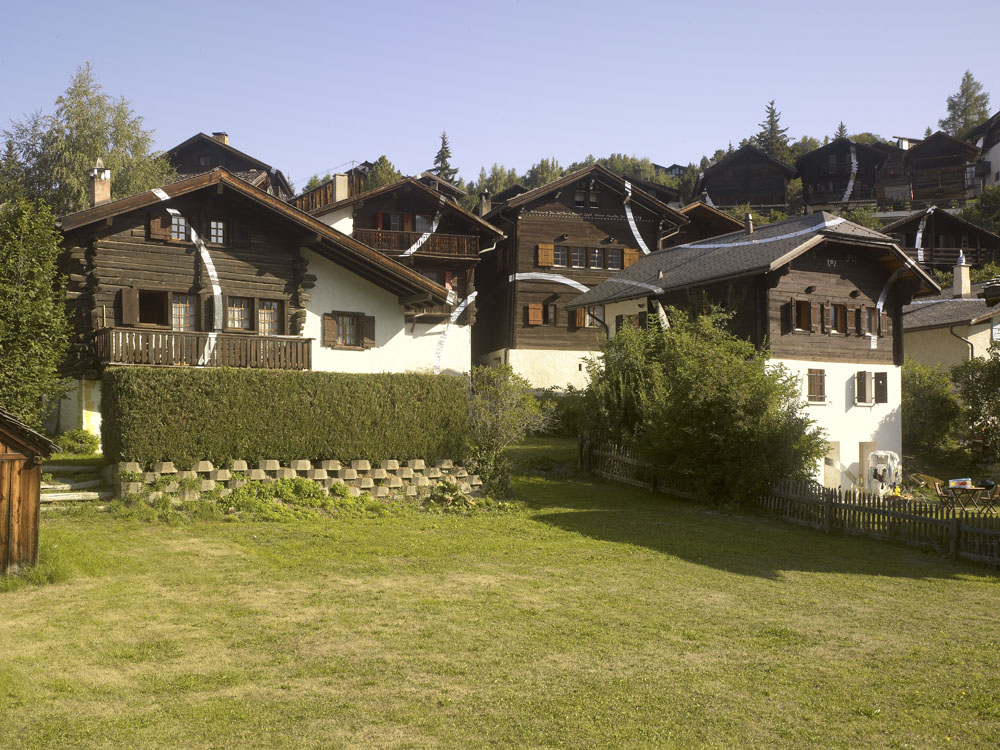 Exposition sur le villageVercorin 2009SuissePhotographie : André Morin