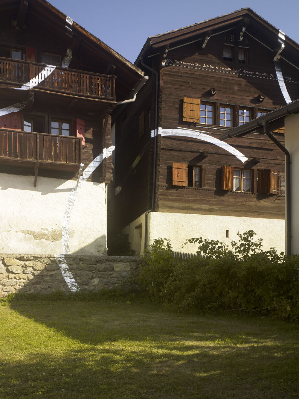 Exposition sur le villageVercorin 2009SuissePhotographie : André Morin