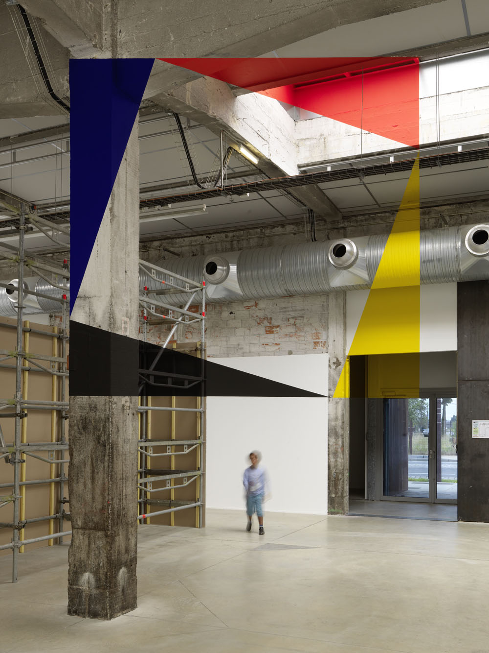 Actualisation n°1Exposition personelle: "suite d’éclats" HAB Galerie (Hangar à Bananes) Nantes, 2013Photo: André Morin
