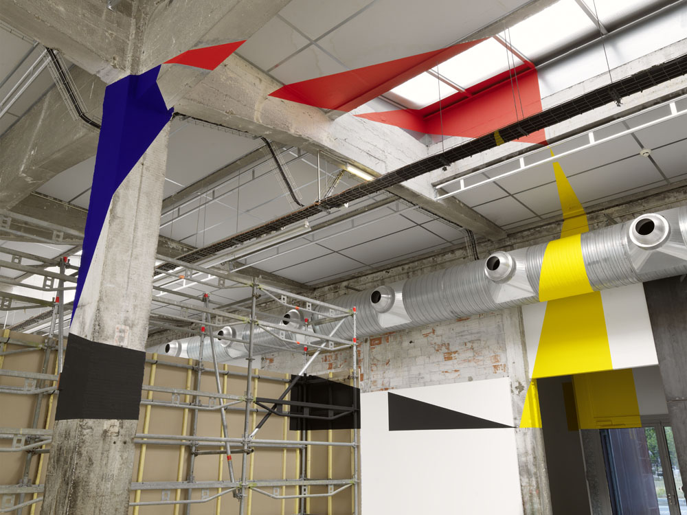 Actualisation n°1Exposition personelle: "suite d’éclats" HAB Galerie (Hangar à Bananes) Nantes, 2013Photo: André Morin
