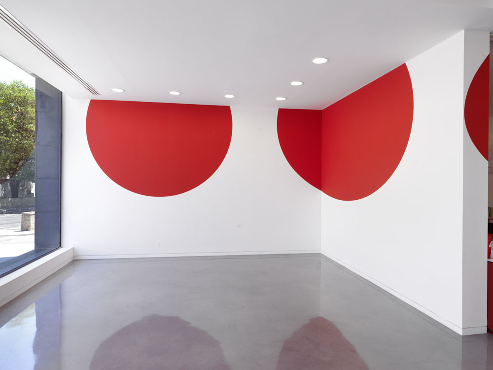 Horizontal, vertical, Musée Régional d'Art Contemporain, Languedoc-Roussillon, 2012, Exposition : Marcher dans la couleur