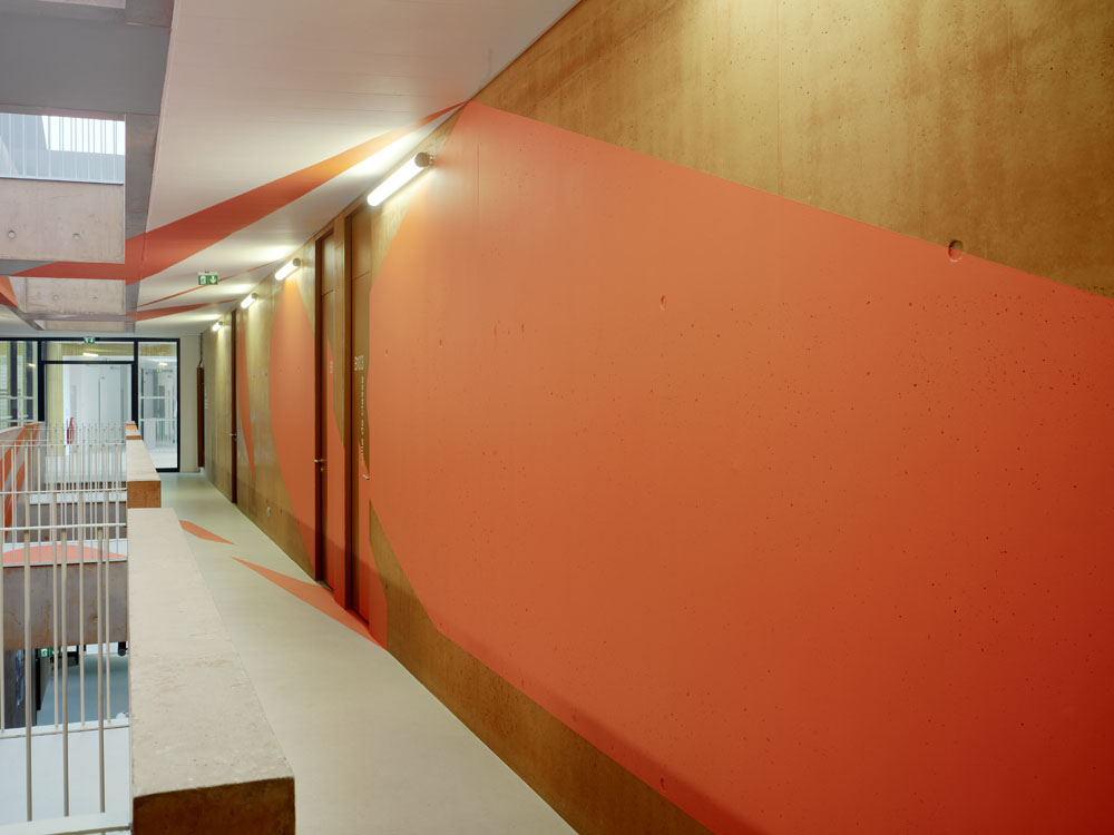 Collège Jean Lurçat, Saint-Denis. 1% artistique. Seine-Saint-Denis 2013Photo: André Morin