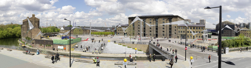 RELAY arts programme at King's CrossKing's Cross, Londres 2013Photo: André Morin