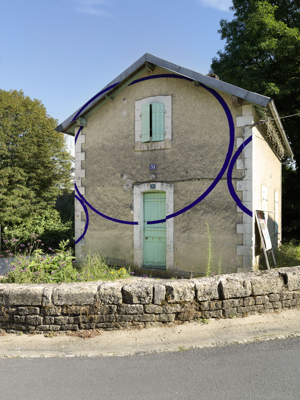 "Etre humain et le savoir ensemble"VI Biennale internationale d'art contemporain de Melle 2013Photo: André Morin