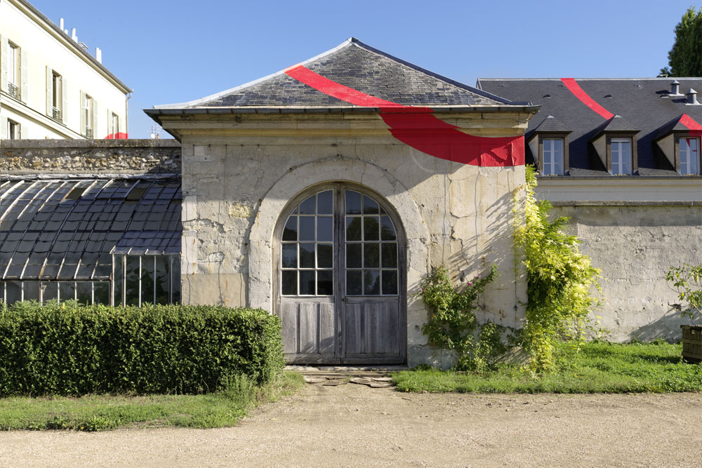 Exposition : « Des cercles des toits des façades » Festival plastique danse flore / Le potager du roi, Versailles 2013Photo: André Morin