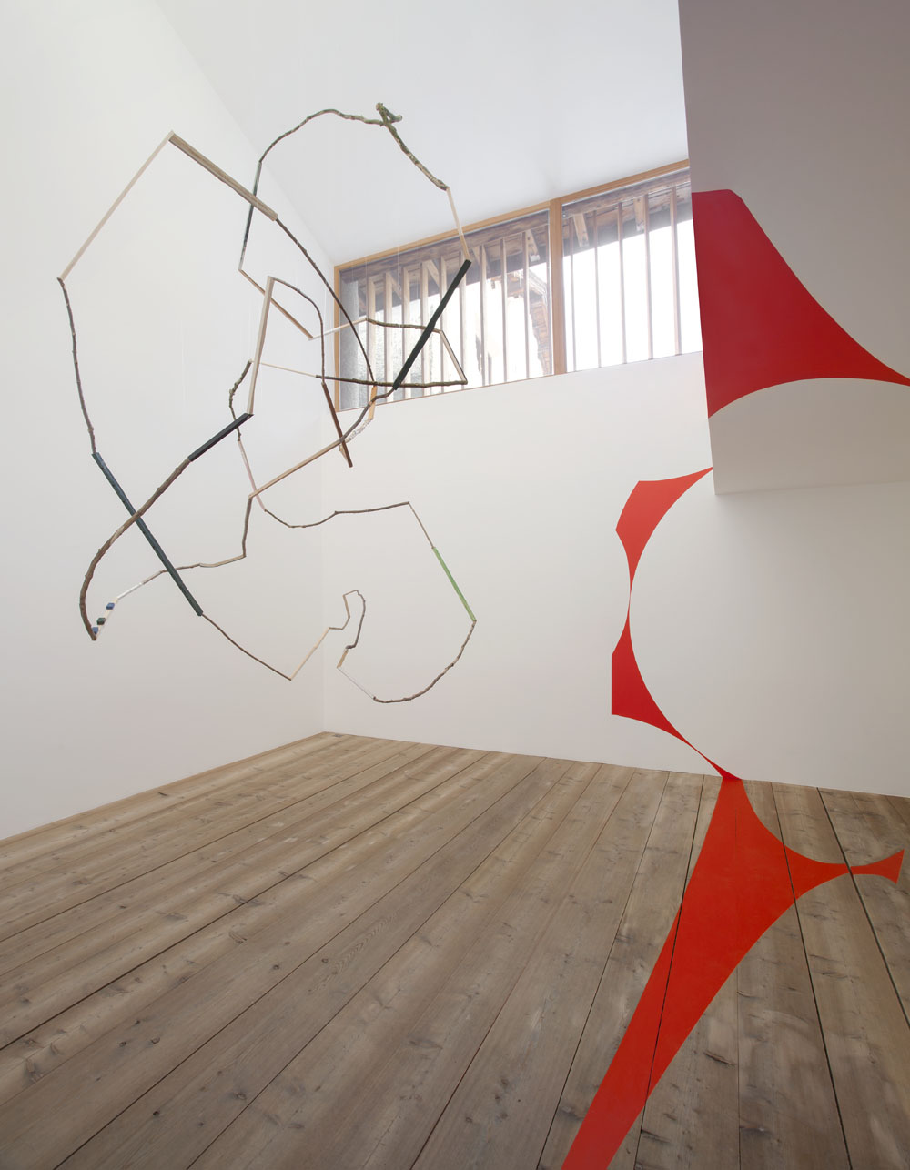 Exposition:"Drawing in space"Monica De Cardenas Galleria, ZuozPhoto:Andrea Rossetti