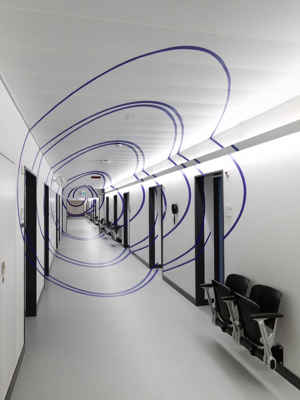 Klinik für Neurologie, Universitätsspital Kanton ZürichKunstsammlung Kanton Zürich, Kunst am BauCollection: Kanton ZürichPhoto:André Morin