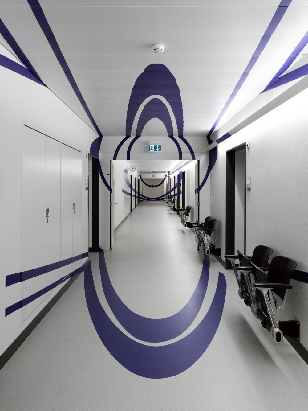 Klinik für Neurologie, Universitätsspital Kanton ZürichKunstsammlung Kanton Zürich, Kunst am BauCollection: Kanton ZürichPhoto:André Morin