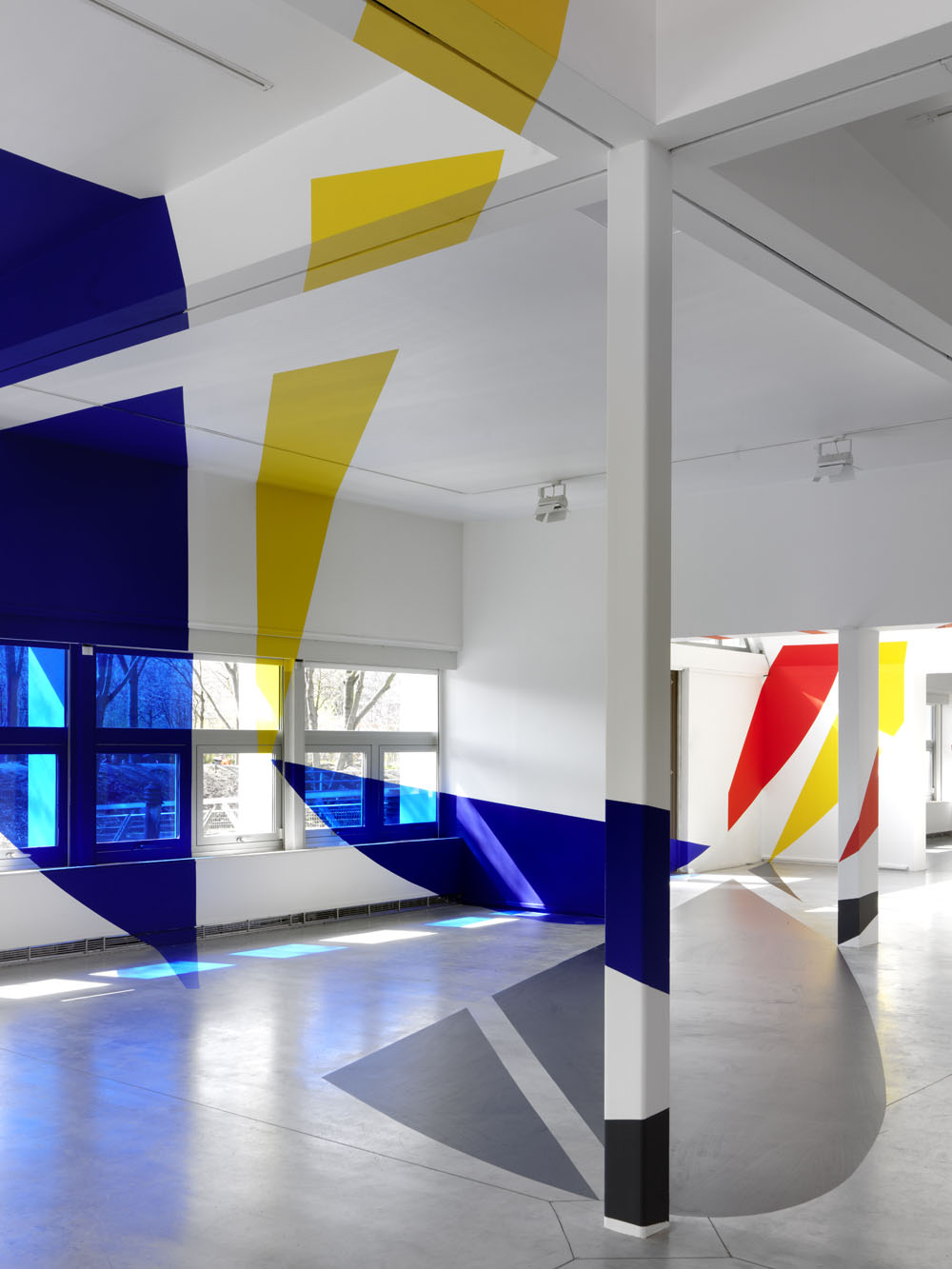 Exposition personnelle:"La Villette en suites" Parc de la Villette, ParisPhoto: André Morin