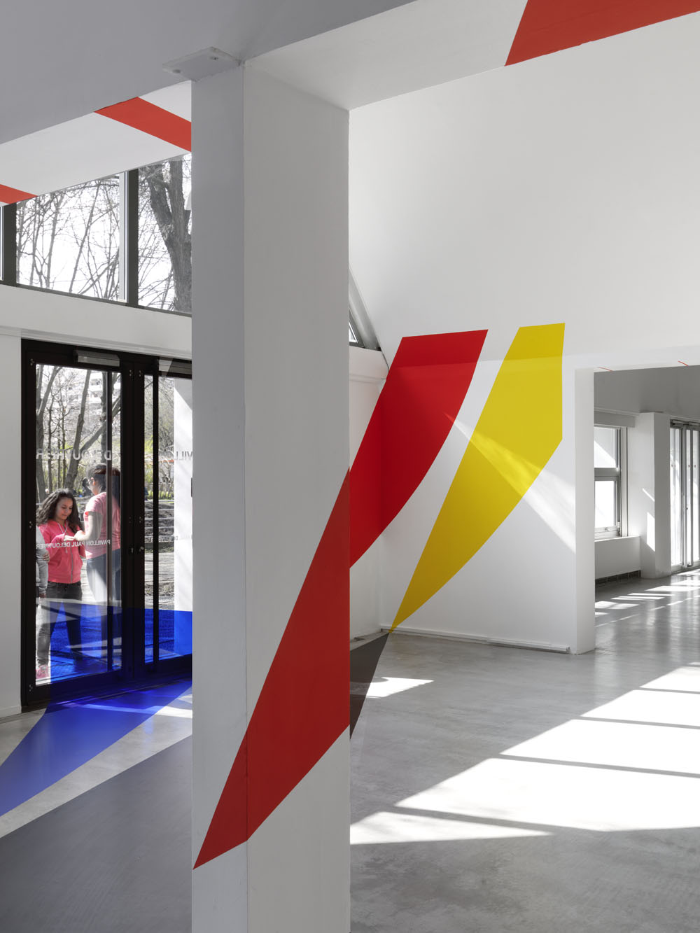 Exposition personnelle:"La Villette en suites" Parc de la Villette, ParisPhoto: André Morin