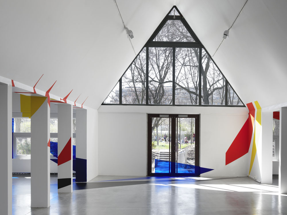 Exposition personnelle:"La Villette en suites" Parc de la Villette, ParisPhoto: André Morin