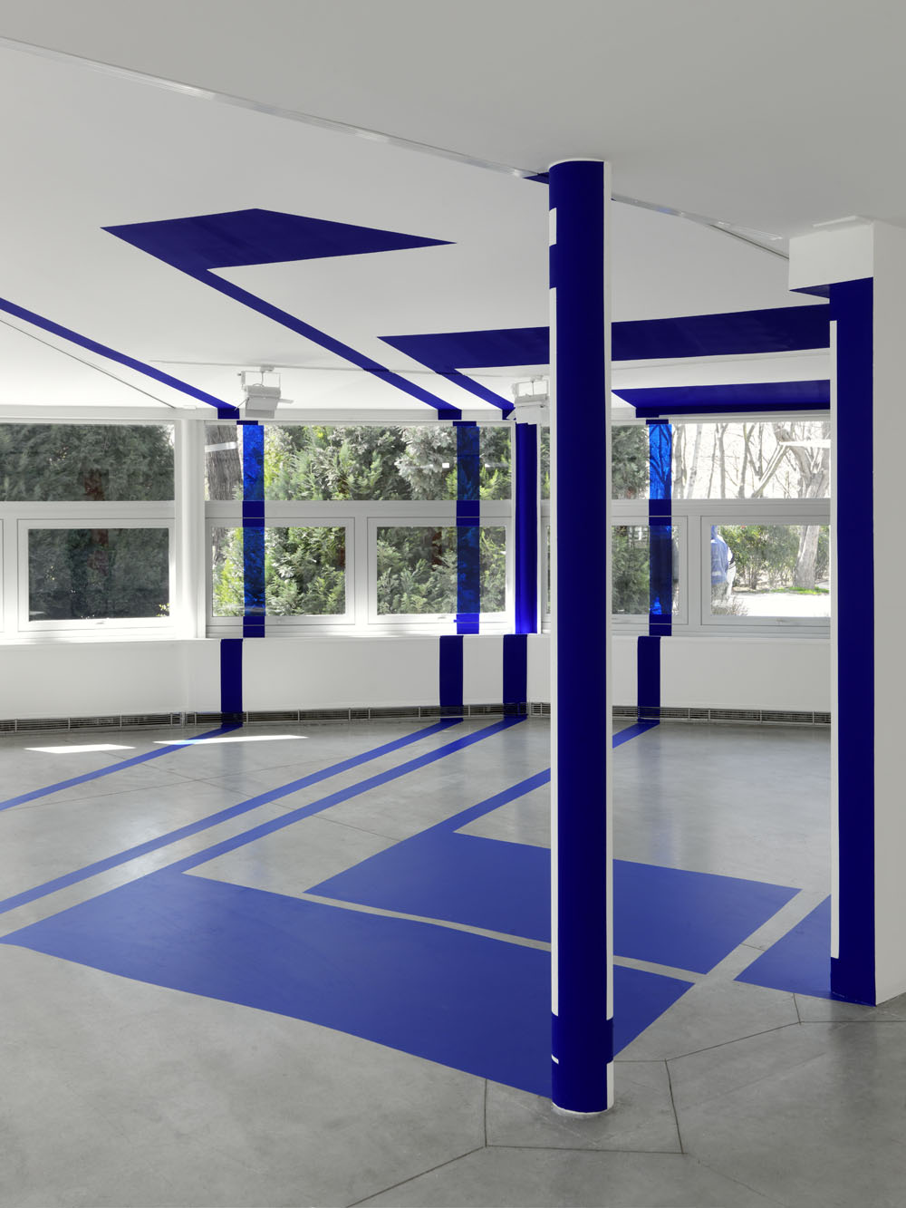 Exposition personnelle:"La Villette en suites" Parc de la Villette, ParisPhoto: André Morin