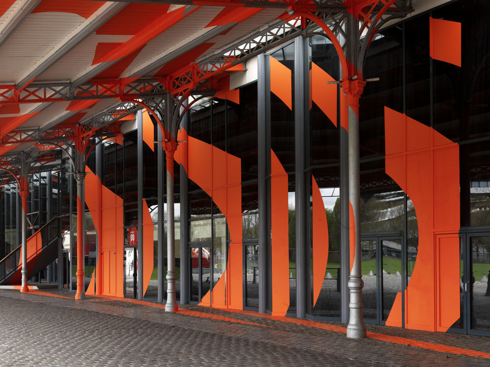 Exposition personnelle:"La Villette en suites" Parc de la Villette, ParisPhoto: André Morin