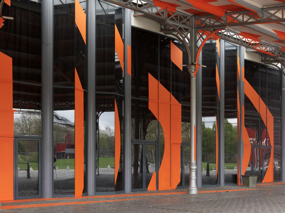 Exposition personnelle:"La Villette en suites" Parc de la Villette, ParisPhoto: André Morin