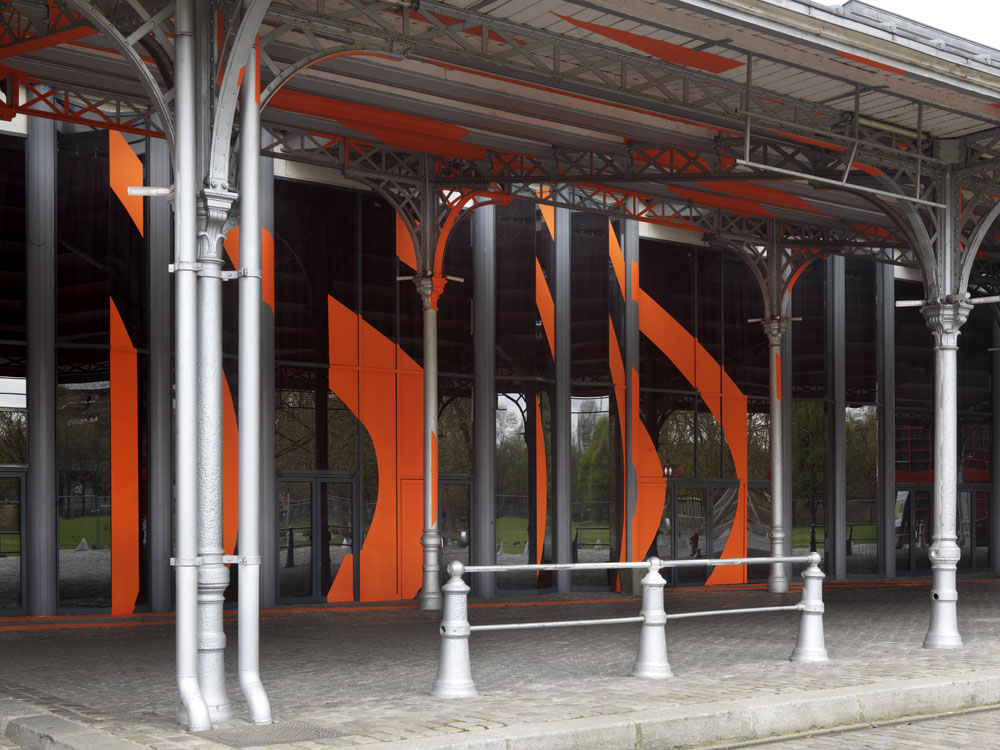 Exposition personnelle:"La Villette en suites" Parc de la Villette, ParisPhoto: André Morin