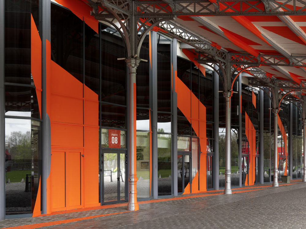 Exposition personnelle:"La Villette en suites" Parc de la Villette, ParisPhoto: André Morin