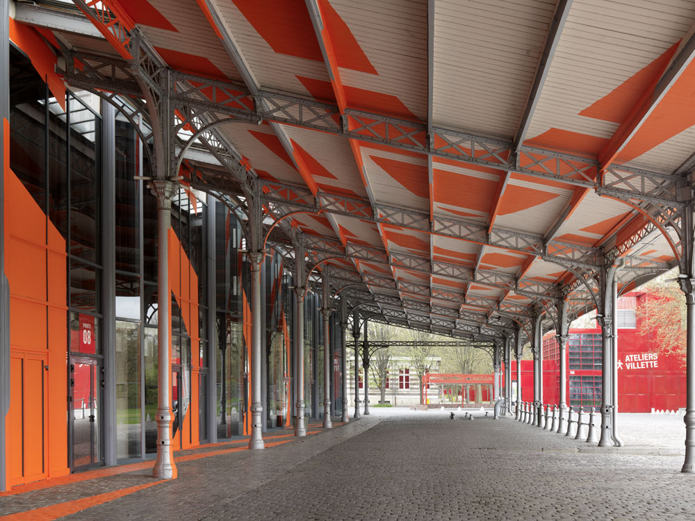 Exposition personnelle:"La Villette en suites" Parc de la Villette, ParisPhoto: André Morin