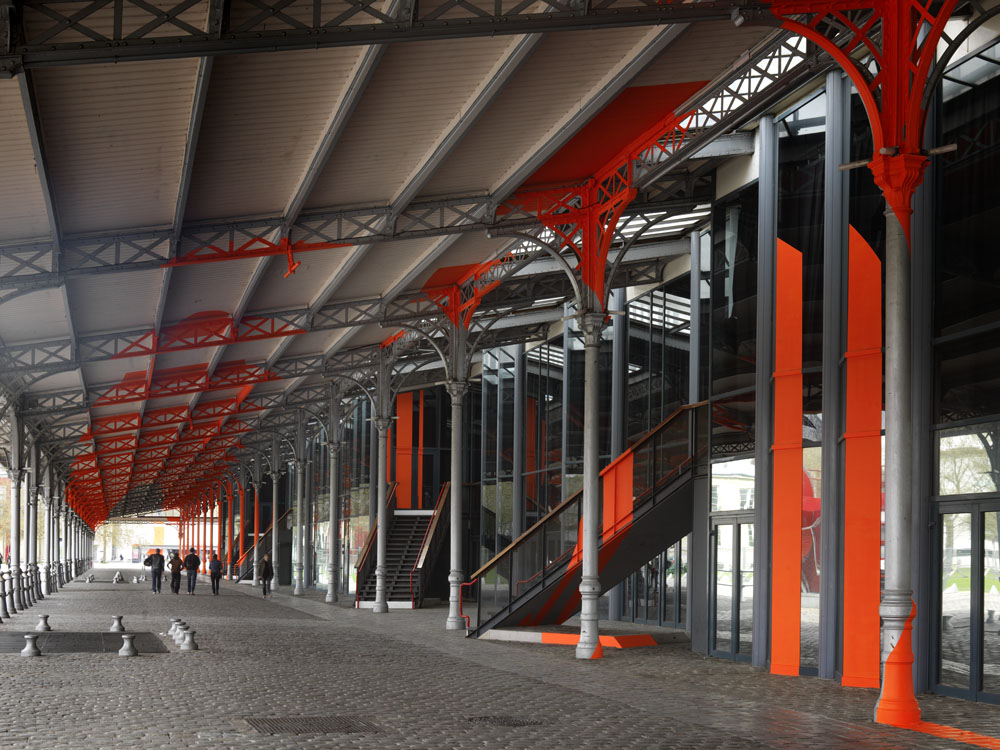 Exposition personnelle:"La Villette en suites" Parc de la Villette, ParisPhoto: André Morin