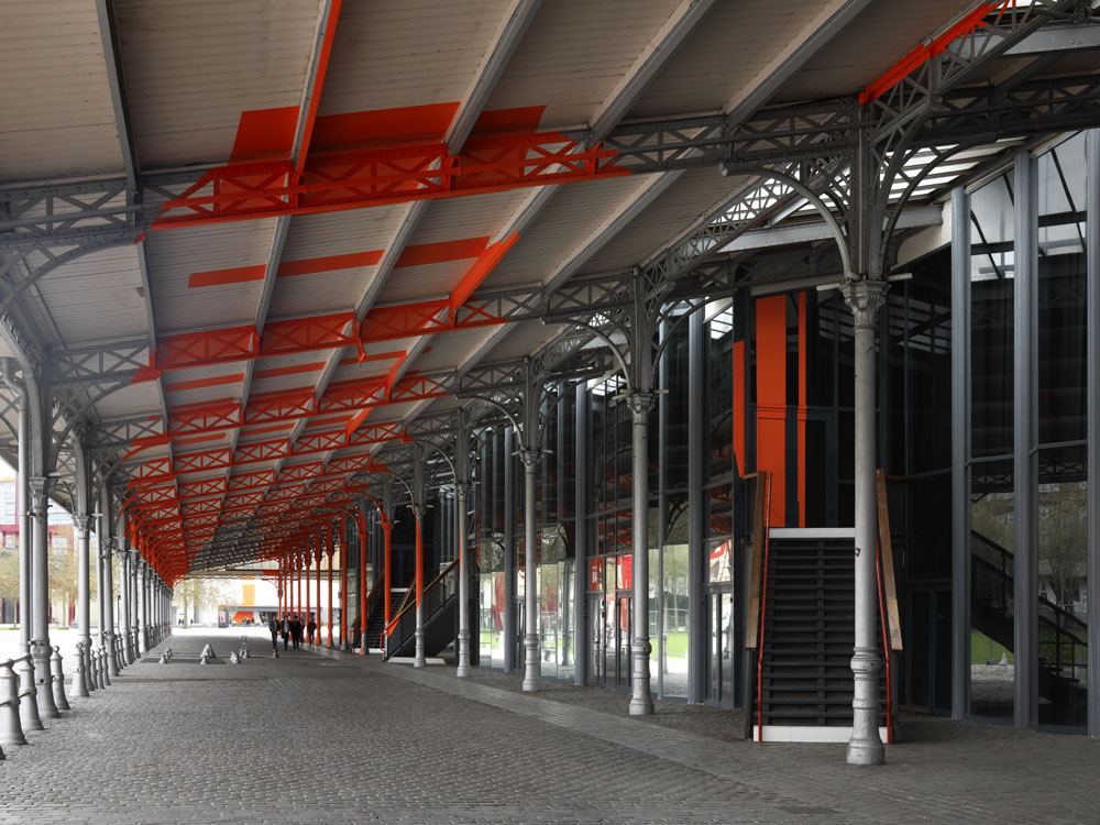 Exposition personnelle:"La Villette en suites" Parc de la Villette, ParisPhoto: André Morin