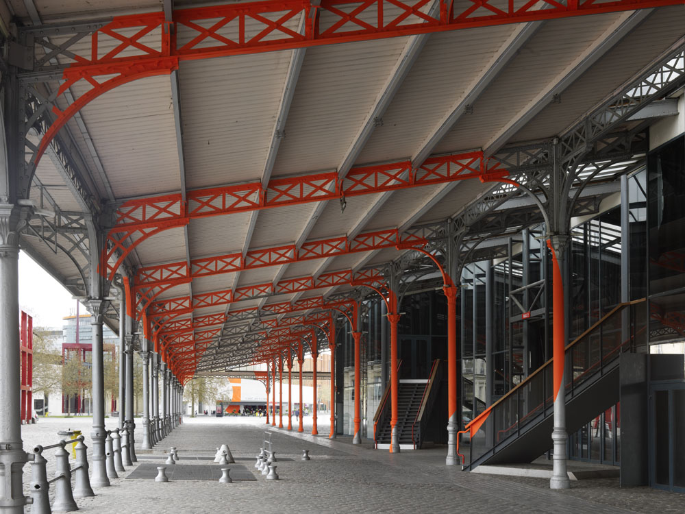 Exposition personnelle:"La Villette en suites" Parc de la Villette, ParisPhoto: André Morin
