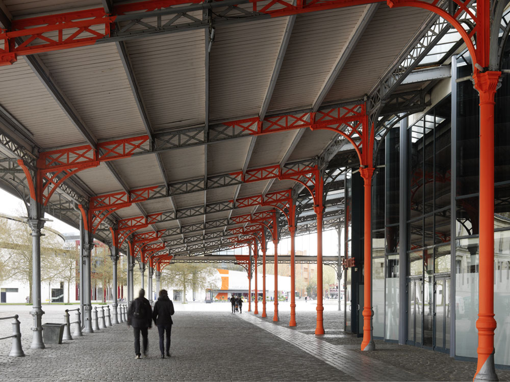 Exposition personnelle:"La Villette en suites" Parc de la Villette, ParisPhoto: André Morin