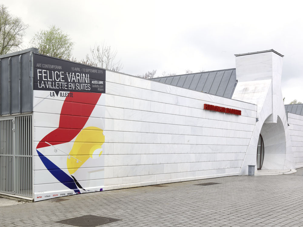 Exposition personnelle:"La Villette en suites" Parc de la Villette, ParisPhoto: André Morin