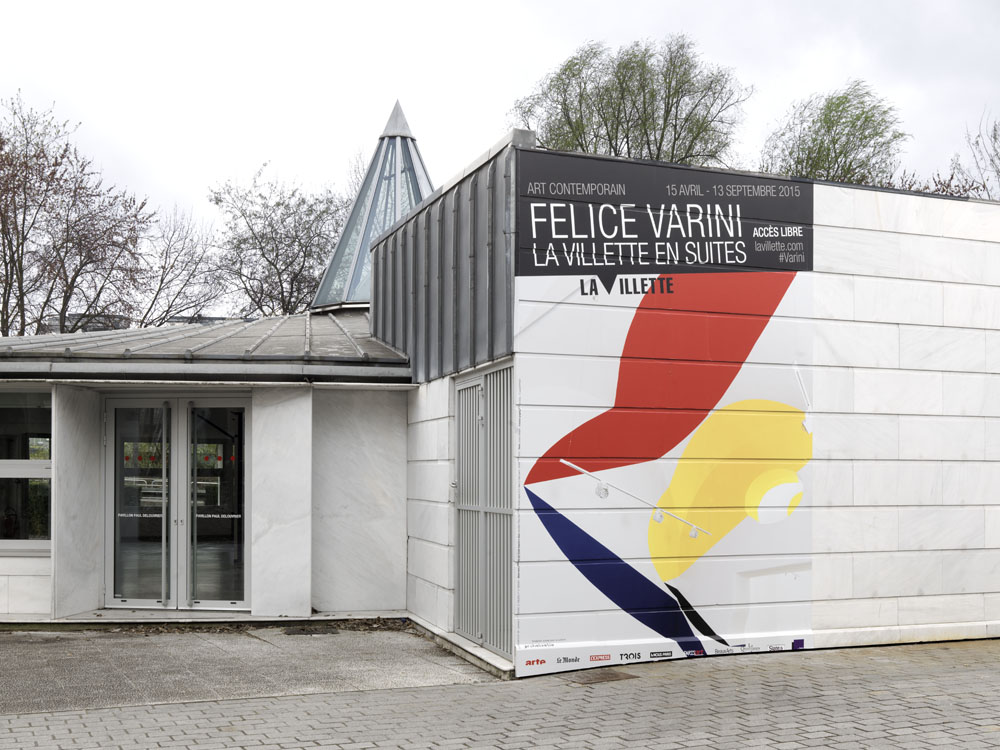 Exposition personnelle:"La Villette en suites" Parc de la Villette, ParisPhoto: André Morin