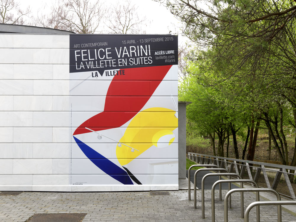 Exposition personnelle:"La Villette en suites" Parc de la Villette, ParisPhoto: André Morin