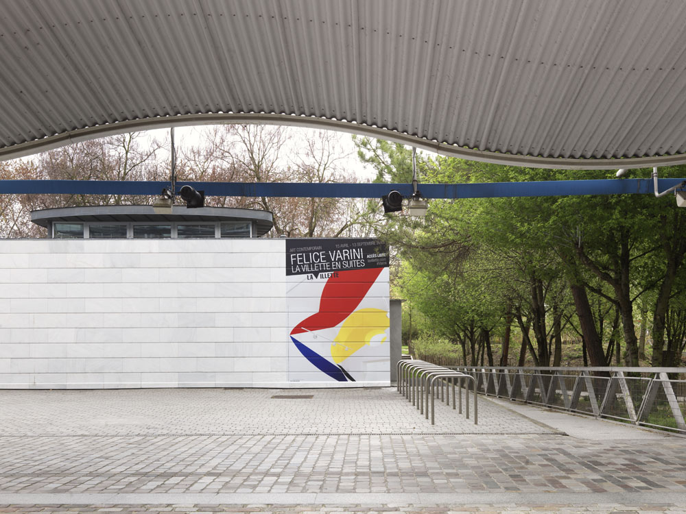 Exposition personnelle:"La Villette en suites" Parc de la Villette, ParisPhoto: André Morin
