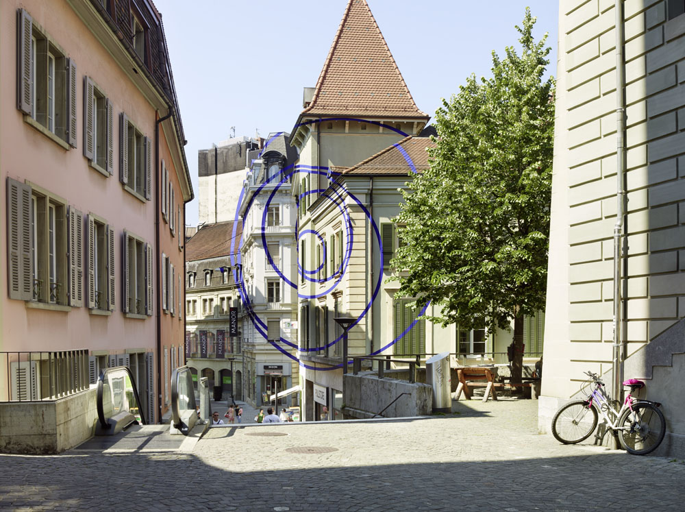 Exposition: "Objectif gare" Lausanne Photo: André Morin