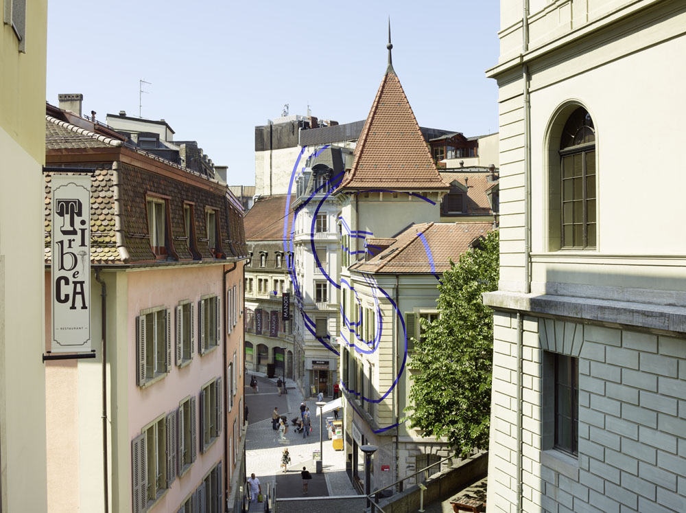 Exposition: "Objectif gare" Lausanne Photo: André Morin