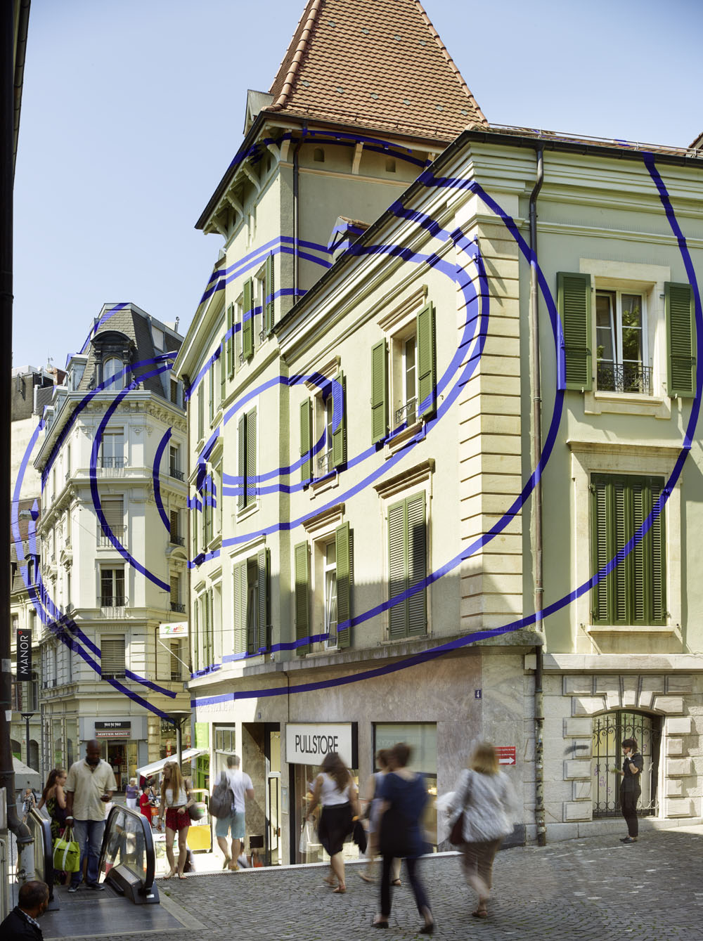 Exposition: "Objectif gare" Lausanne Photo: André Morin
