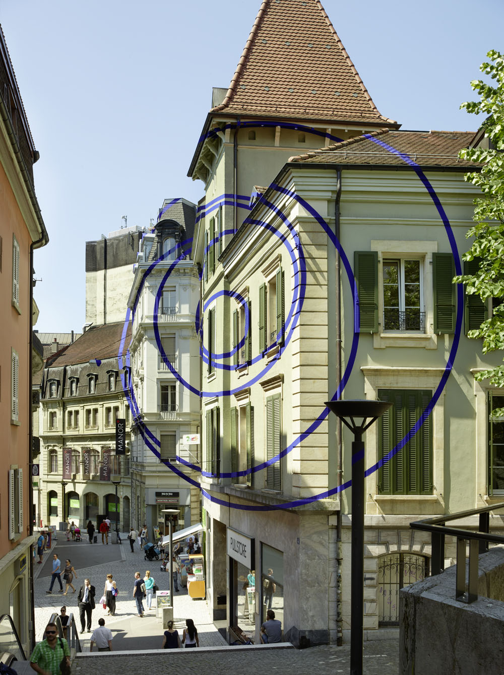Exposition: "Objectif gare" Lausanne Photo: André Morin