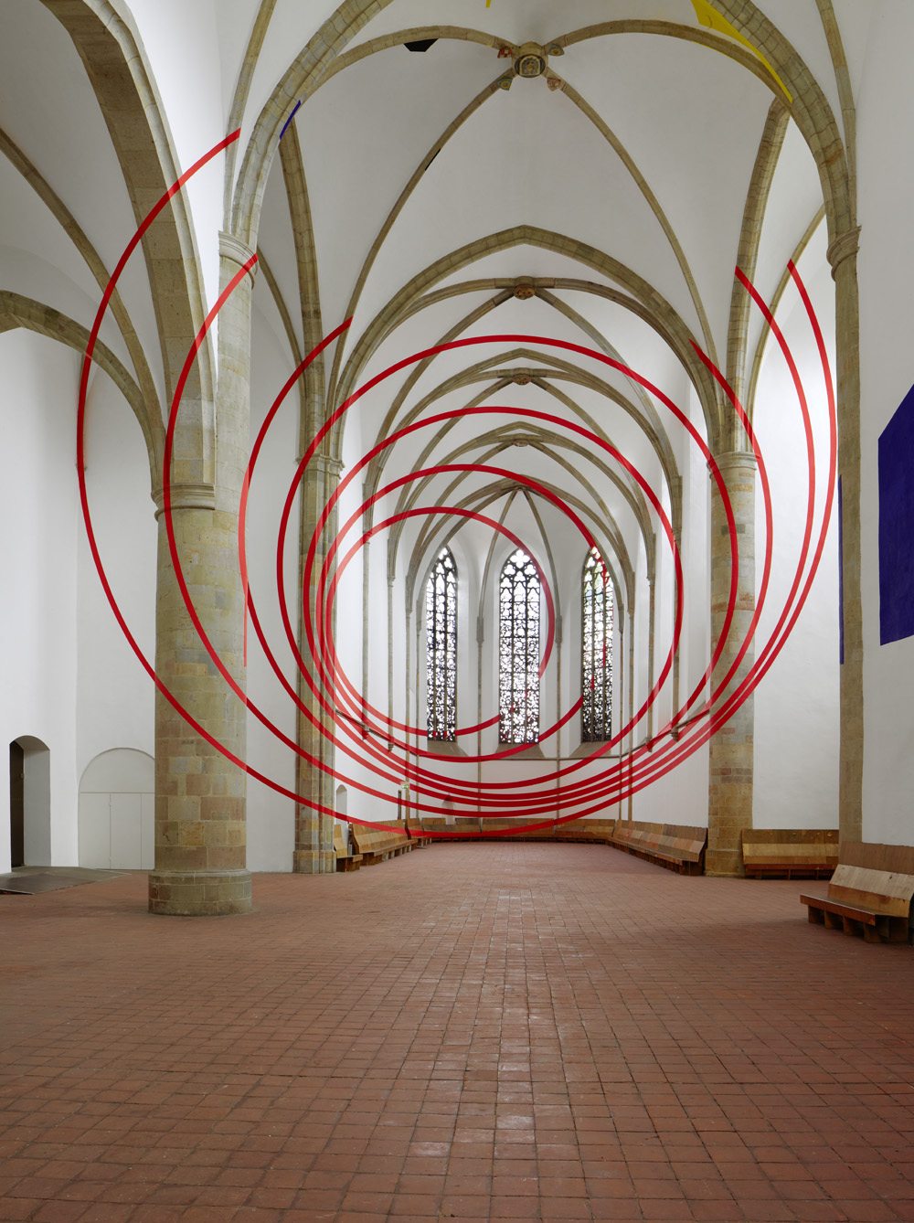 Exposition: Felice Varini Kunsthalle OsnabrückPhoto: André Morin