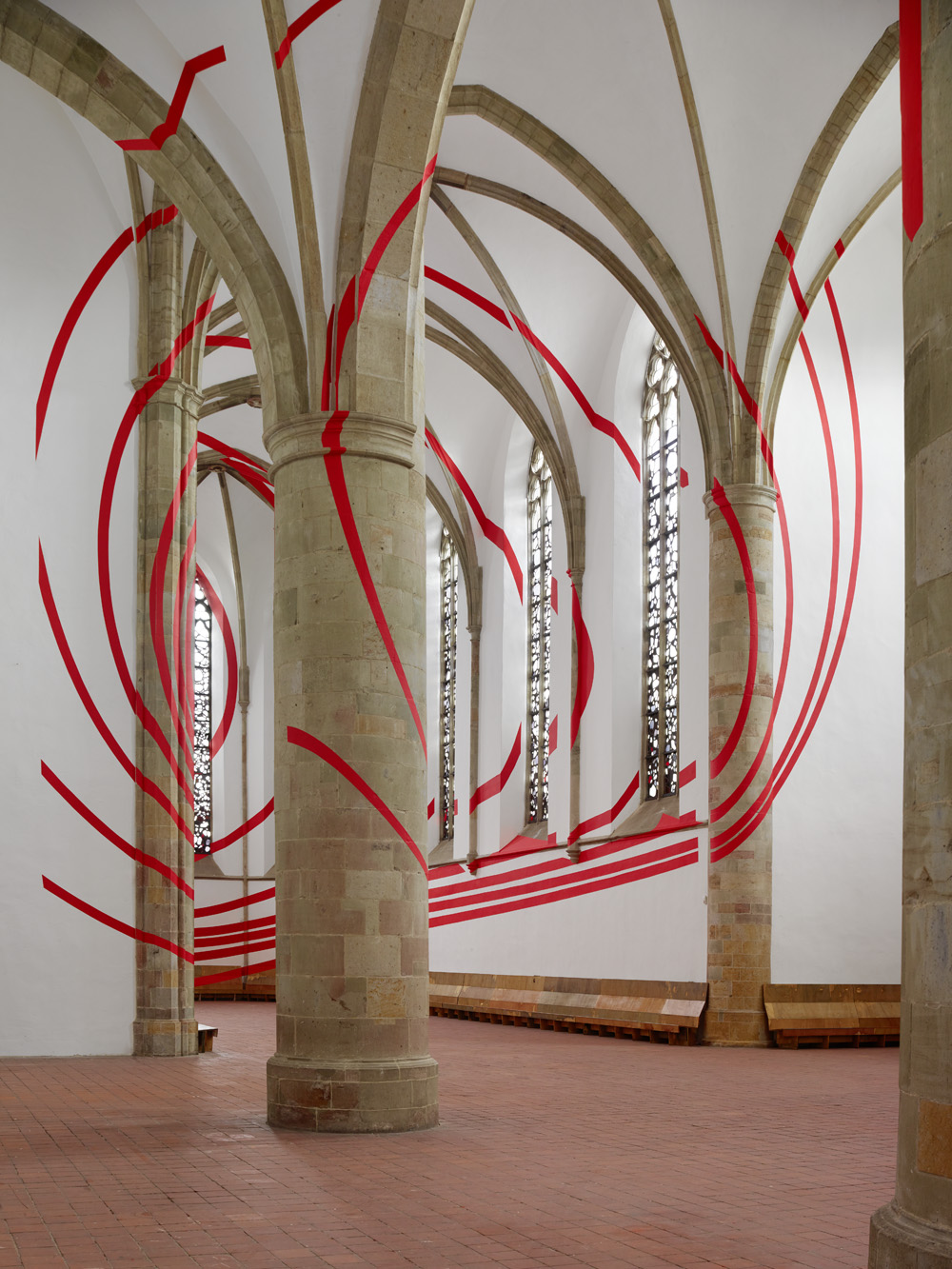 Exposition: Felice Varini Kunsthalle OsnabrückPhoto: André Morin