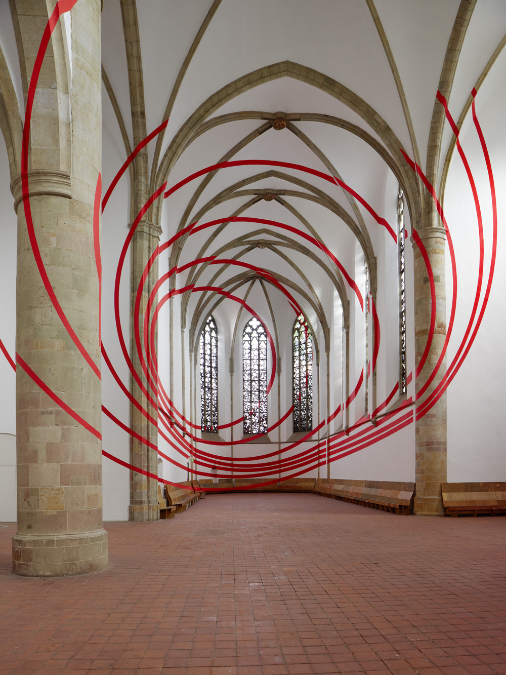 Exposition: Felice Varini Kunsthalle OsnabrückPhoto: André Morin