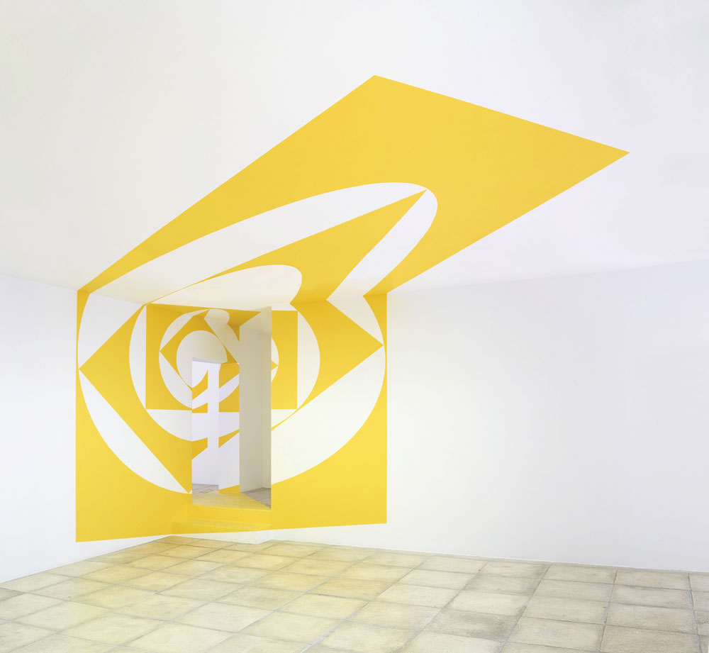 Quatre fois quatre, Galerie Catherine Issert, Saint-Paul de Vence, 2017, Exposition : "François Morellet, Correspondances amicales"