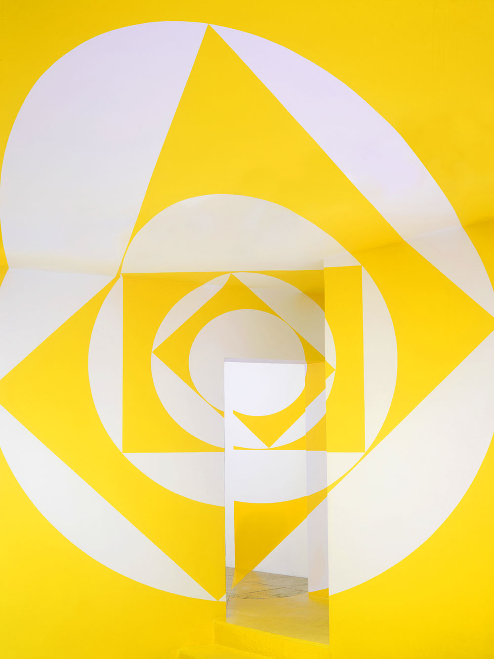 Quatre fois quatre, Galerie Catherine Issert, Saint-Paul de Vence, 2017, Exposition : "François Morellet, Correspondances amicales"