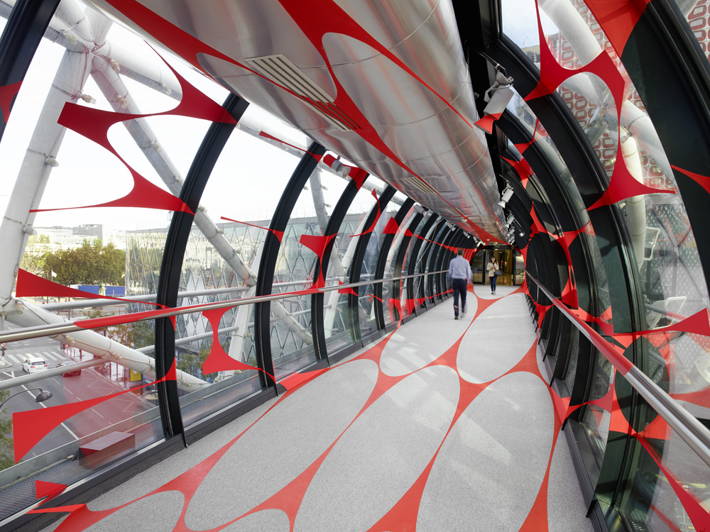 Vingt-trois disques évidés plus douze moitiés et quatre quarts, Exposition: "Panoramas" Centre Beaugrenelle, Paris, 2017, Paris 2017