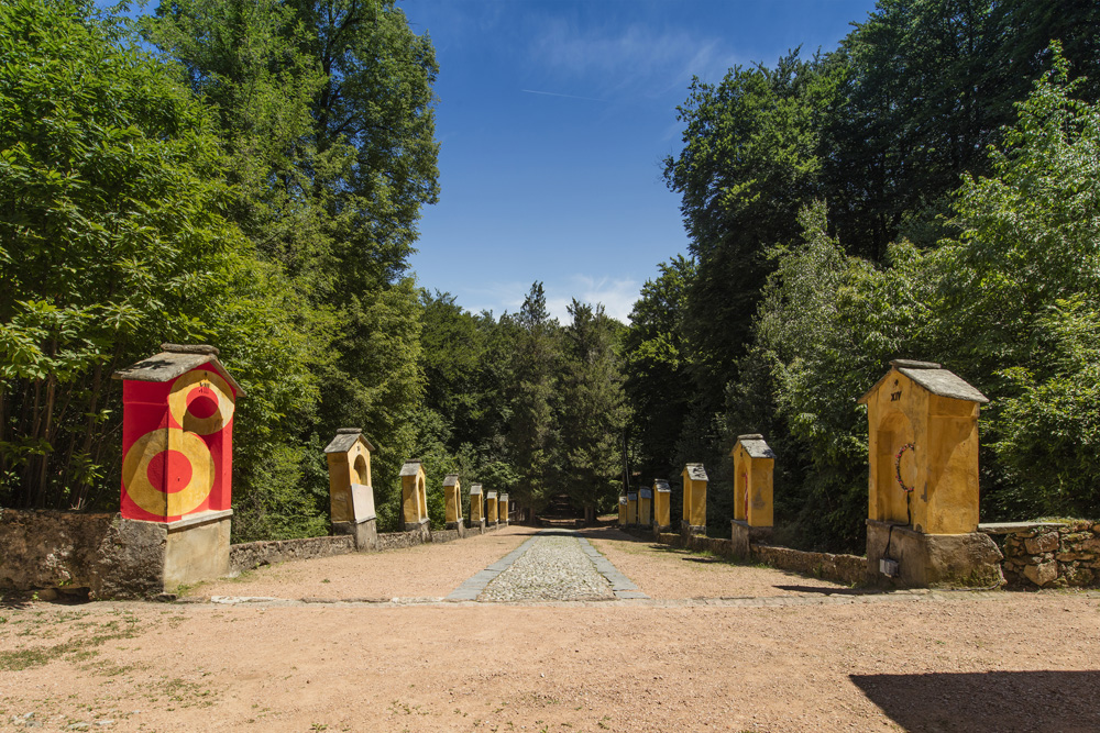 Senza Titolo, Madonna d'Ongero - Carona", Carona, 2018, Exposition: "14 artisti via Crucis -