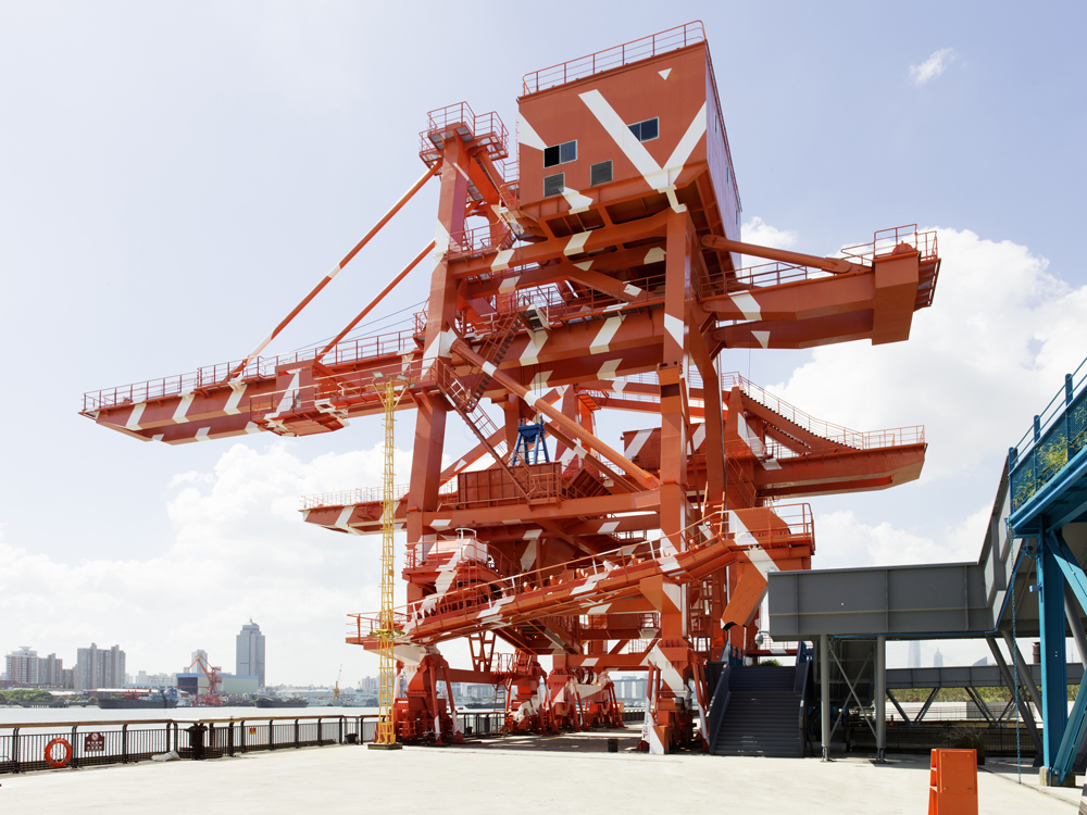 Set of Diagonals for Cranes, Collection: Shanghai Yangpu Waterfront, Shanghai, 2019, Exposition: "Encounter" Shanghai Urban Space Art Season 2019