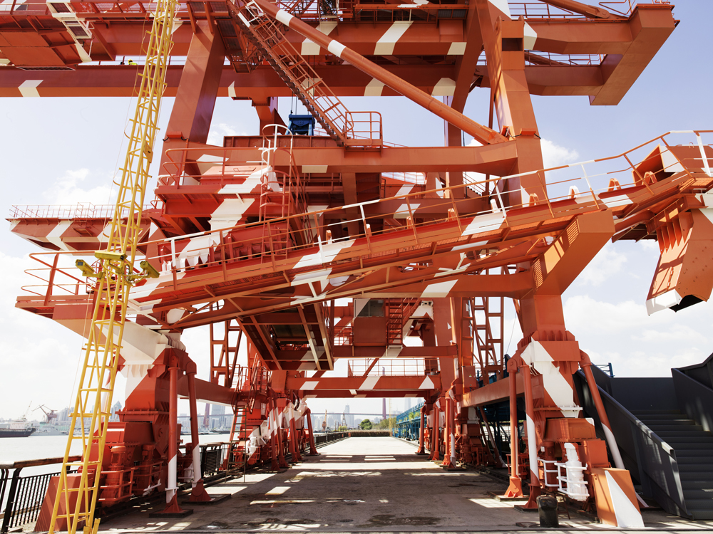 Set of Diagonals for Cranes, Collection: Shanghai Yangpu Waterfront, Shanghai, 2019, Exposition: "Encounter" Shanghai Urban Space Art Season 2019