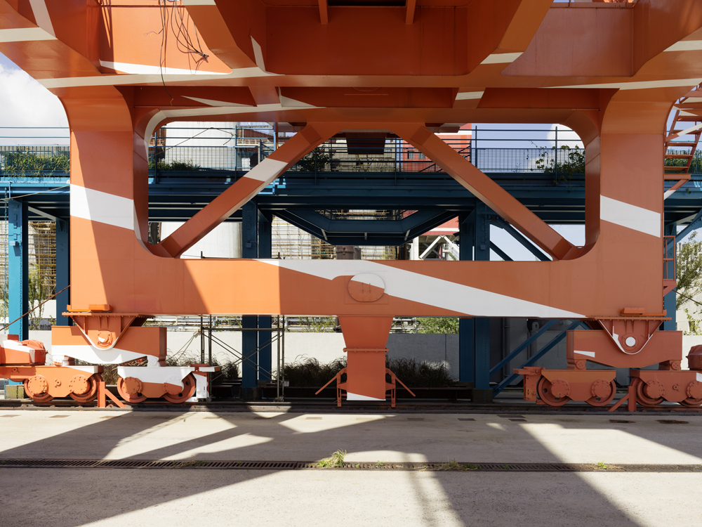 Set of Diagonals for Cranes, Collection: Shanghai Yangpu Waterfront, Shanghai, 2019, Exposition: "Encounter" Shanghai Urban Space Art Season 2019