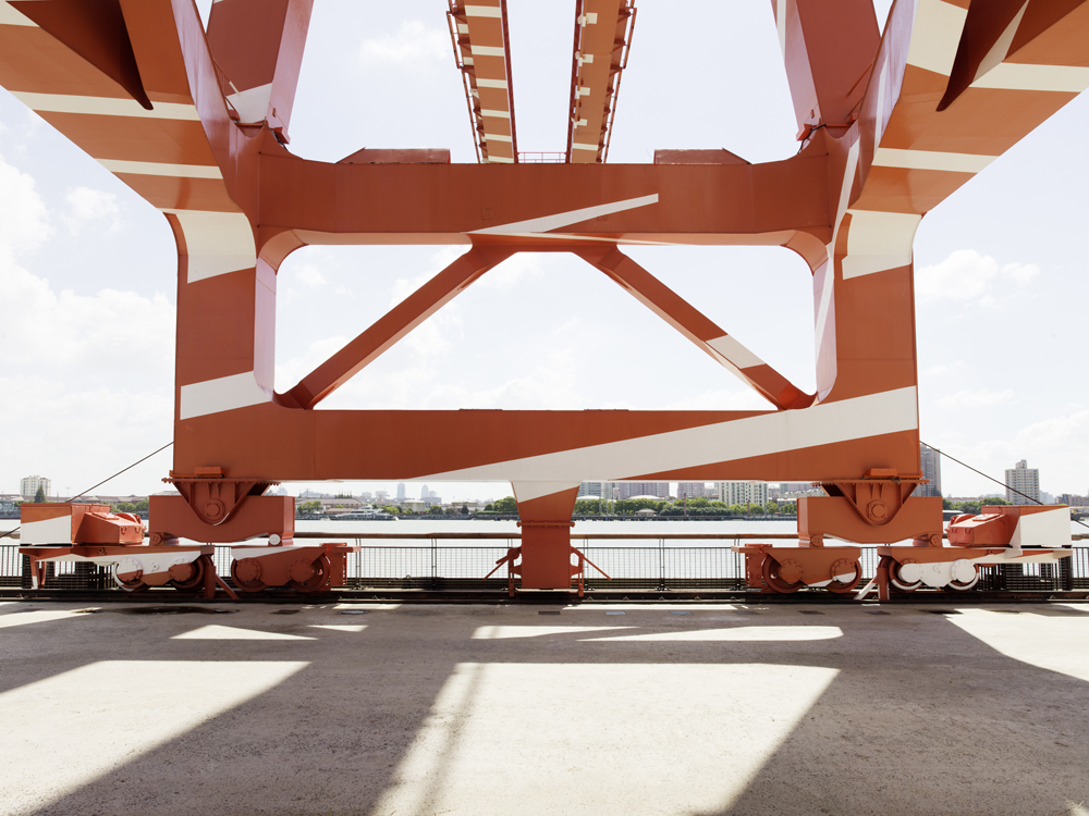 Set of Diagonals for Cranes, Collection: Shanghai Yangpu Waterfront, Shanghai, 2019, Exposition: "Encounter" Shanghai Urban Space Art Season 2019